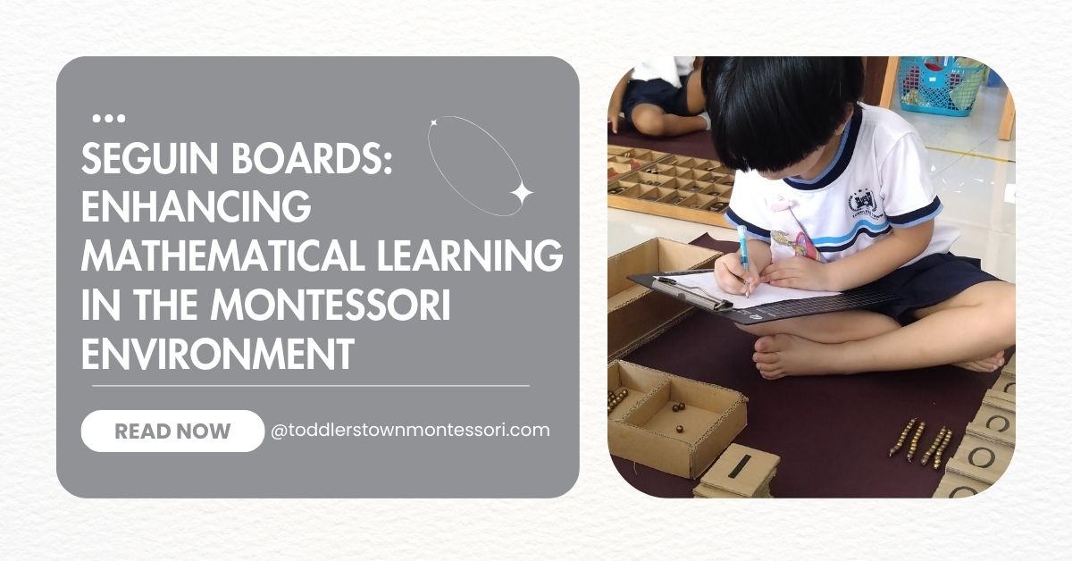 Seguin Boards: Enhancing Mathematical Learning in the Montessori Environment